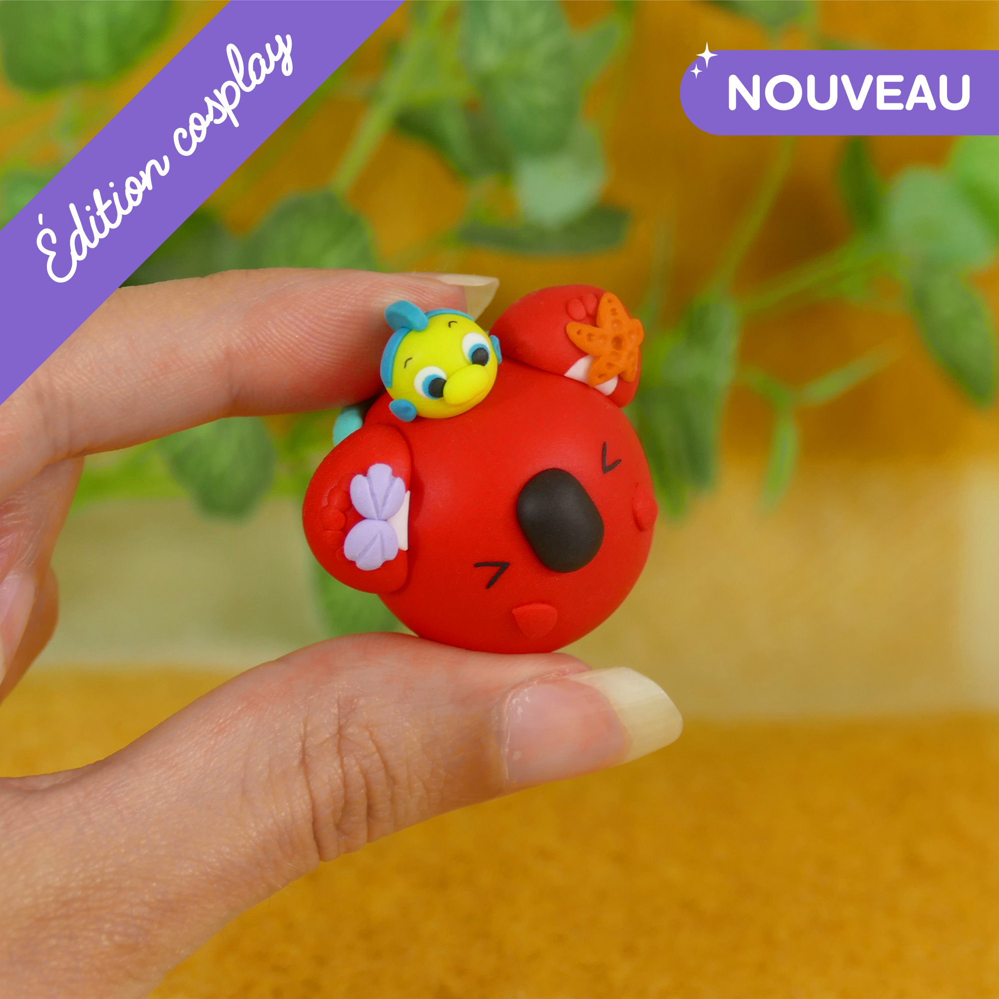 Création Fimo de Krokro Sous l'Océan