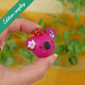 Création Fimo de Kichou Réflexion