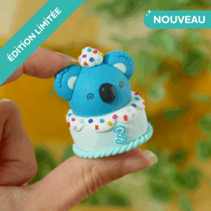 Création Fimo de Koggy spécial 3 ans