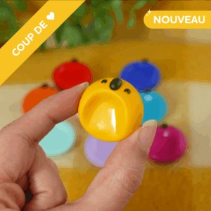 Pierres de relaxation Kokomojis en Fimo