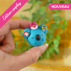 Création Fimo de Cheshire Koggy