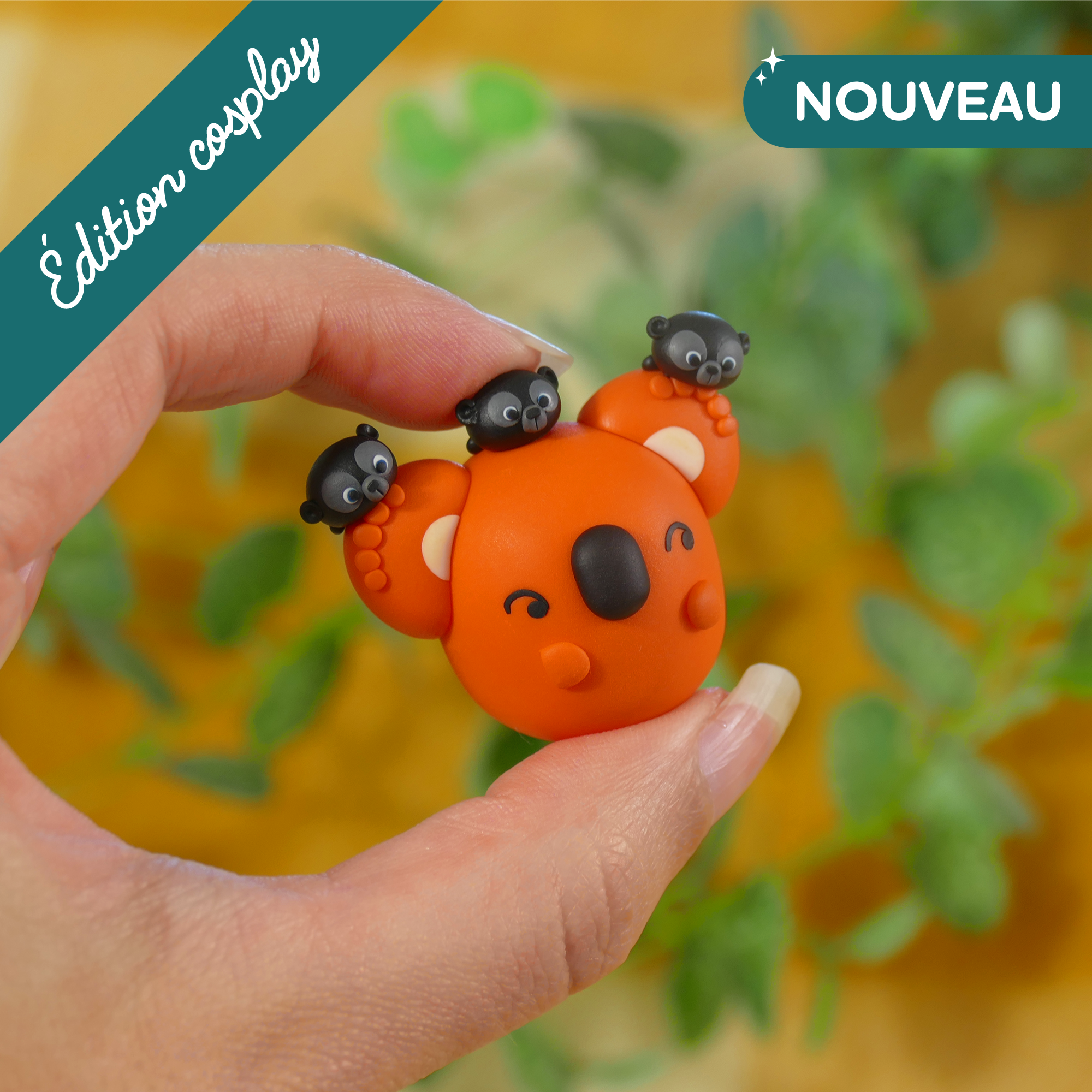 Création Fimo de "Koki se Rebelle"